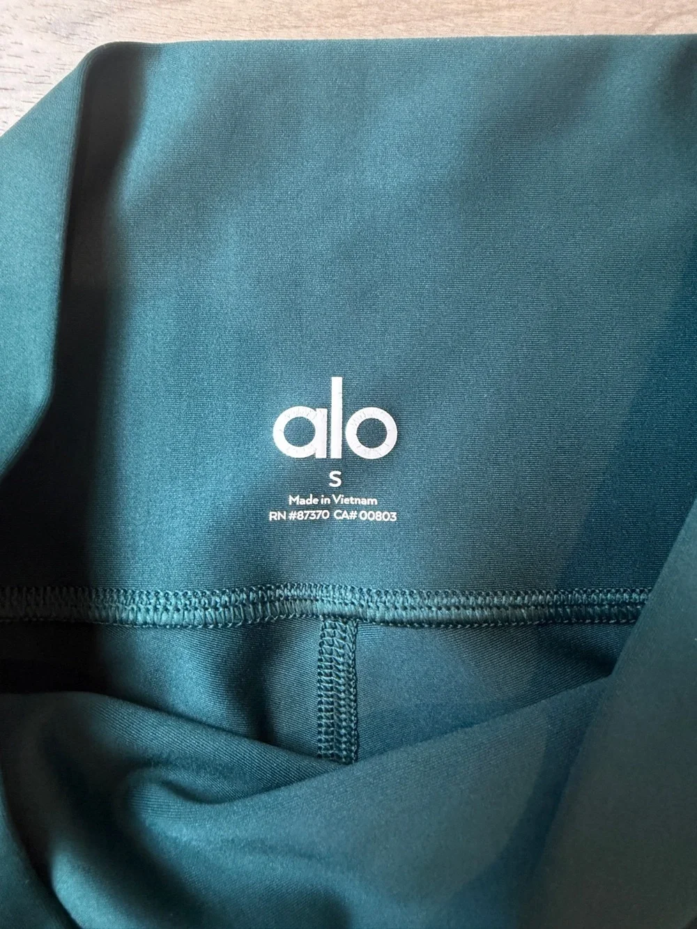 ALO 7/8 High-Waist Airlift Legging - Midnight Green